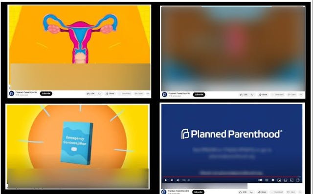 “How long to get pregnant” PP blurred screenshots Is Planned Parenthood’s goal to educate teens, or to sexualize them? image