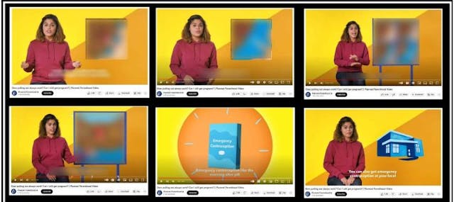 Screenshot, blurred, PP “pull-out” method video for teens Is Planned Parenthood’s goal to educate teens, or to sexualize them? image
