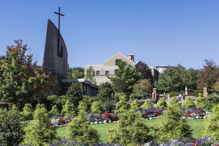 Franciscan University of Steubenville campus and chapel