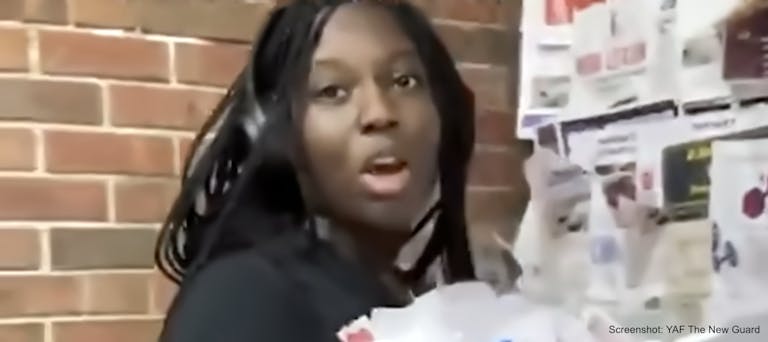 University of Florida pro-life flyers torn down