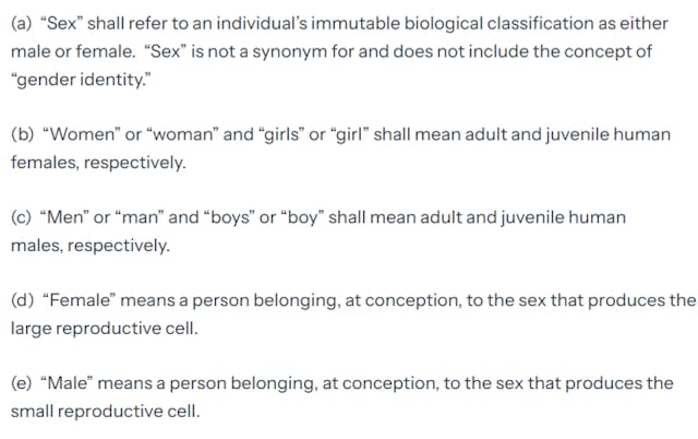 Trump EO on gender ideology makes pro-life references to ‘person… at conception’ image