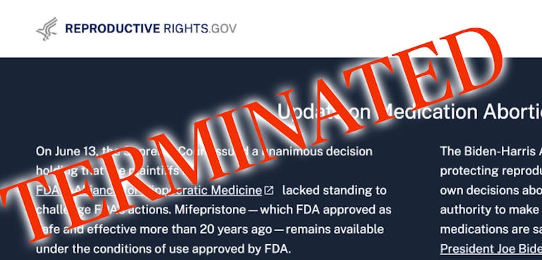 reproductiverightsgov website terminated