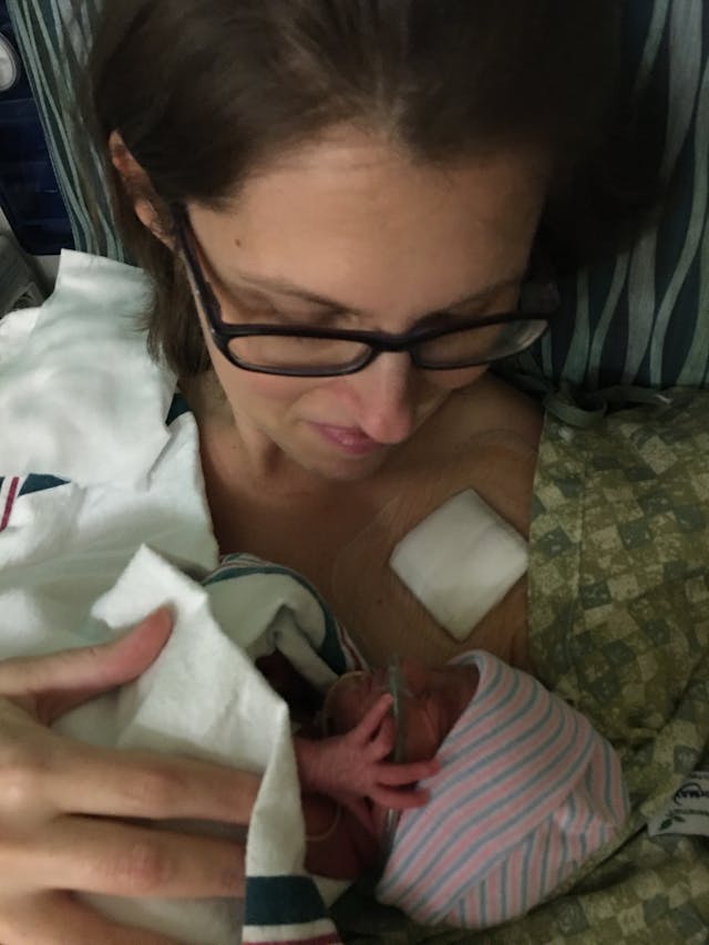 Doctors said she was having a miscarriage – and she didn’t know she was pregnant image