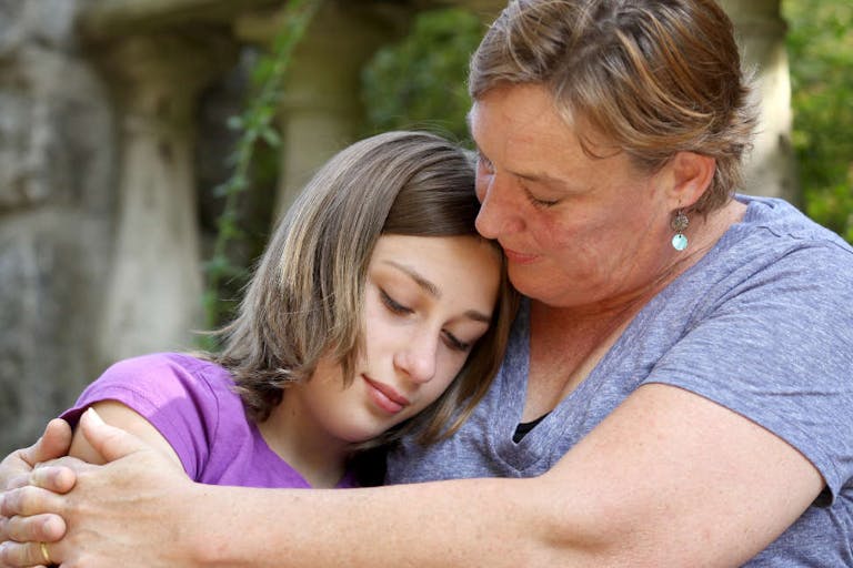 Mother’s love of her troubled teenage daughter.