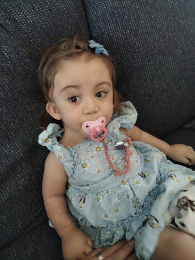 Photo via Save the Storks They chose life for their daughter after doctors gave them no hope: ‘Penny deserved her chance’ image