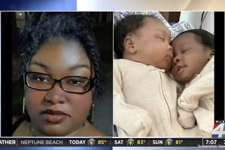 Screenshot of Williams and her twin boys: News4Jax Live Action News’ Top 10 of 2024: Affirming the value of every human life in a hostile culture image