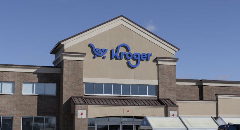 Kroger Supermarket. Kroger is one of the largest grocery store chains in the United States.