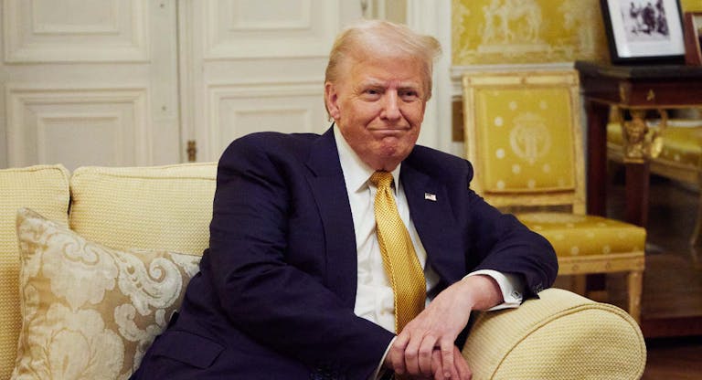 President-Elect Donald Trump Meets Prince William In Paris Ahead Of Notre-Dame Reopening
