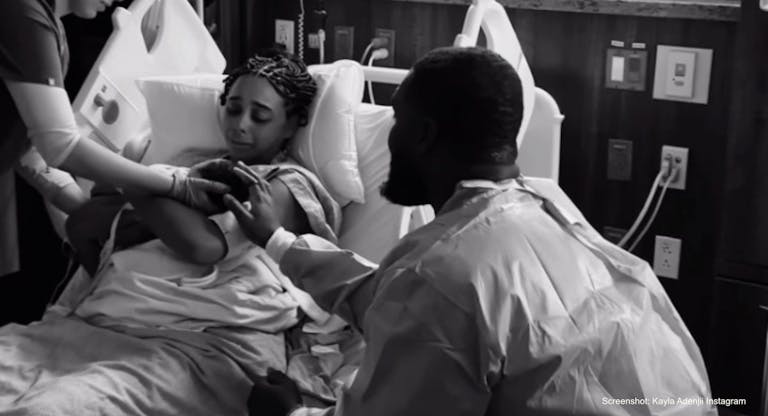 adenjii stillbirth son instagram