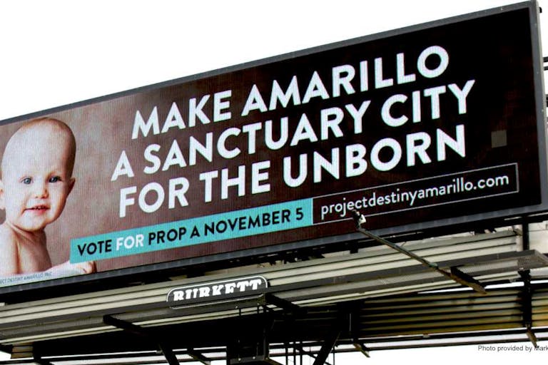 amarillo billboard