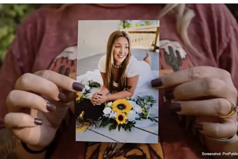 nevaeh crain propublica screenshot