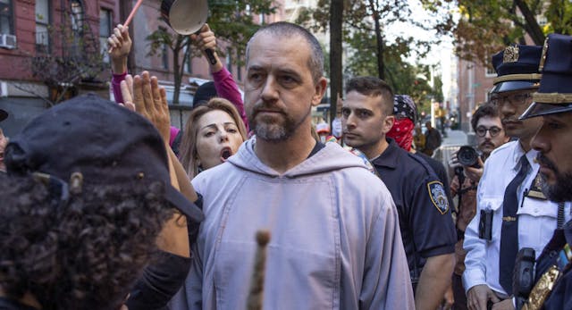 Abortion-rights and Anti-abortion supporters clash in New York City