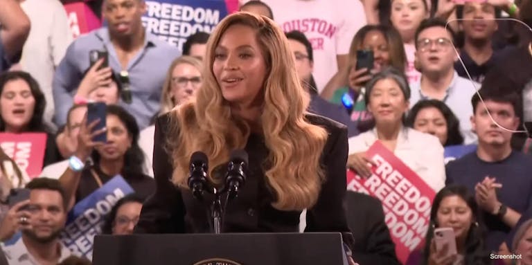 beyonce harris rally