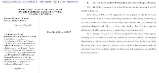 Three states sue FDA allege illegally allowed abortion pills by mail against Comstock Act Three states sue FDA allege illegally allowed abortion pills by mail against Comstock Act