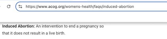 ACOG Glossary ACOG’s pro-abortion terminology has become ‘medically incoherent’ and ‘legally false’ image