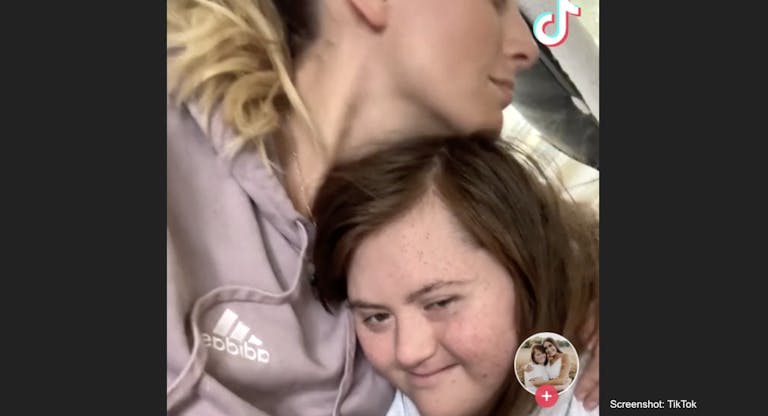 sarah francati tiktok screenshot