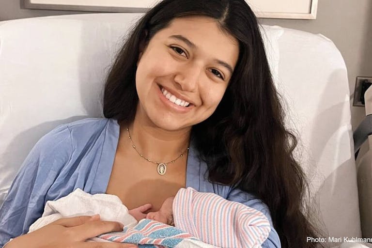 mariana kuhlmann and baby