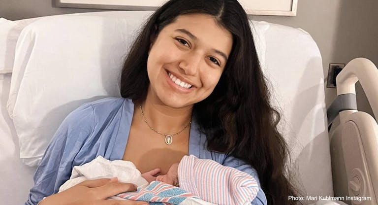 mariana kuhlmann and baby