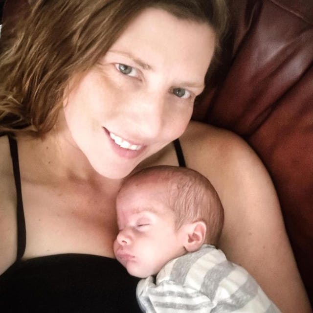 Judah and his mother (photo courtesy of Laurynn Mueller. Do not reprint.)