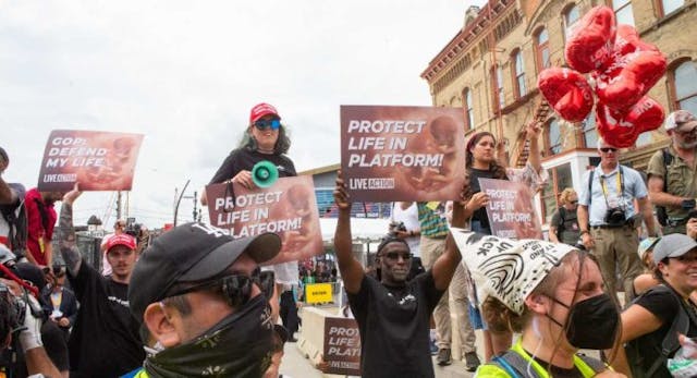 Live Action protests at the RNC in Milwaukee, WI, 2024.