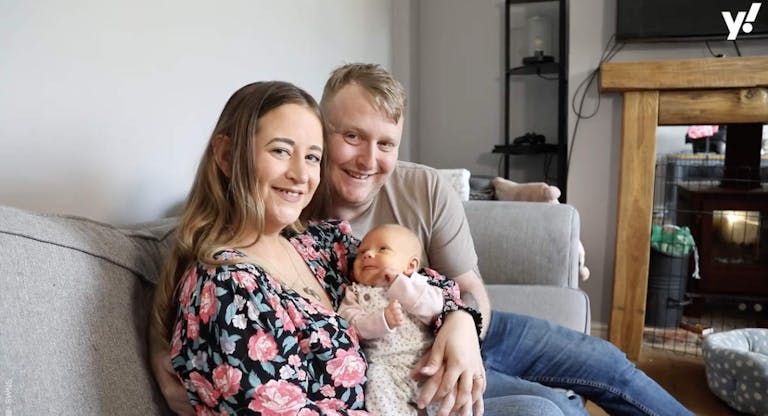 couple met as preemies have baby