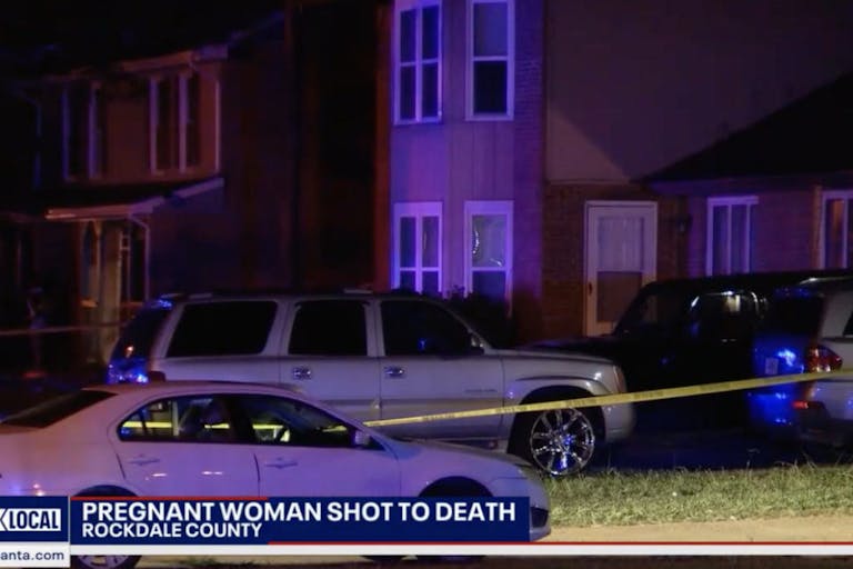 pregnant woman shot rockdale county