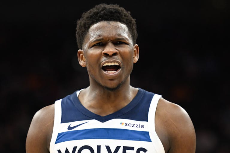 Minnesota Timberwolves v Utah Jazz NBA player Anthony Edwards accused of trying to coerce another woman to abort his baby featured image