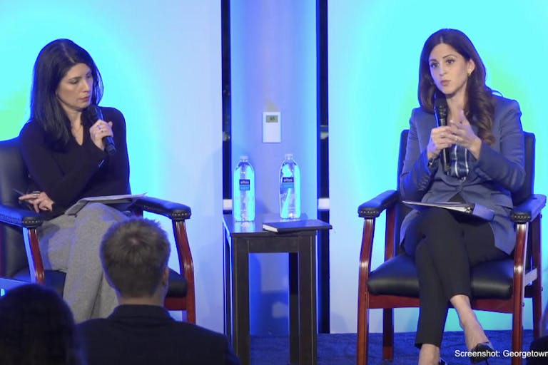 Lila Rose Mary Anne Franks Debate Georgetown 2025 Lila Rose debates law professor Mary Anne Franks, who likens preborn babies to rapists featured image