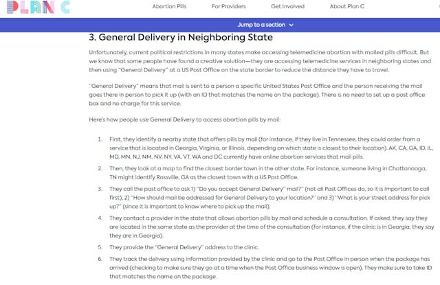 Image: Plan C deceptive but creative ways to access abortion pills 3