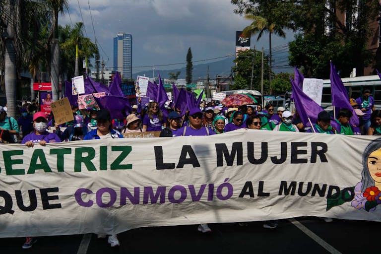 International Women’s Day Demonstration in San Salvador