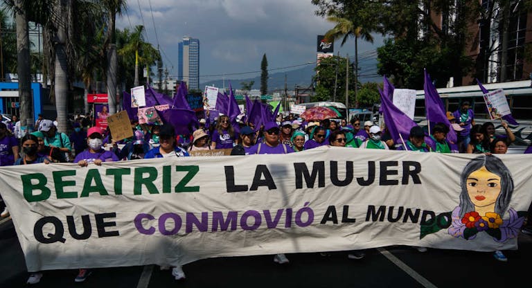 International Women’s Day Demonstration in San Salvador