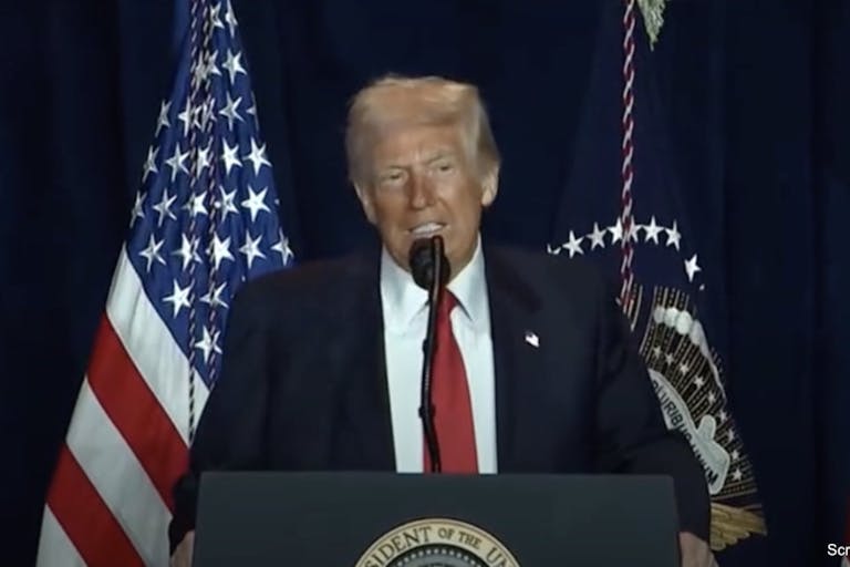 trump national prayer breakfast Trump thanks pardoned pro-lifer at National Prayer Breakfast, vows to ‘defend’ religious freedom featured image