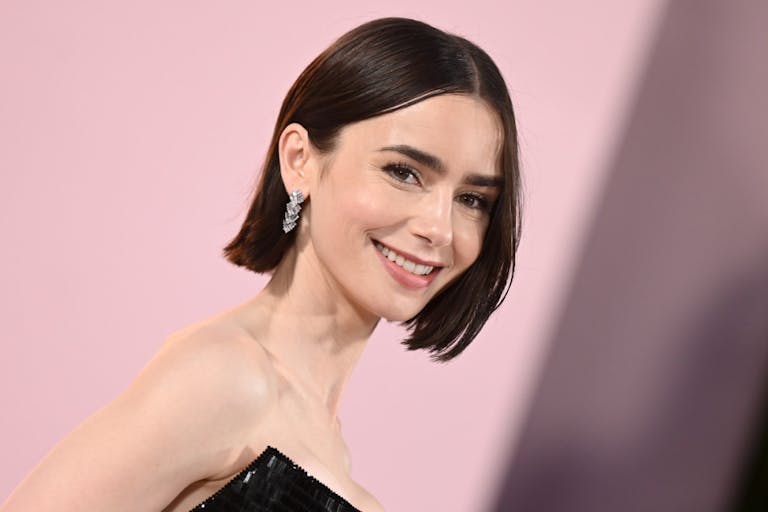“Emily in Paris” Season 4, Part 1 Premiere – Arrivals Actress Lily Collins sparks backlash after sharing her first child was born by surrogate featured image