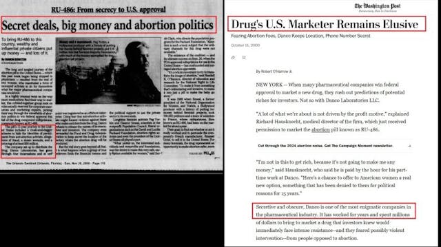 Abortion pill secrecy Abortion pill secrecy