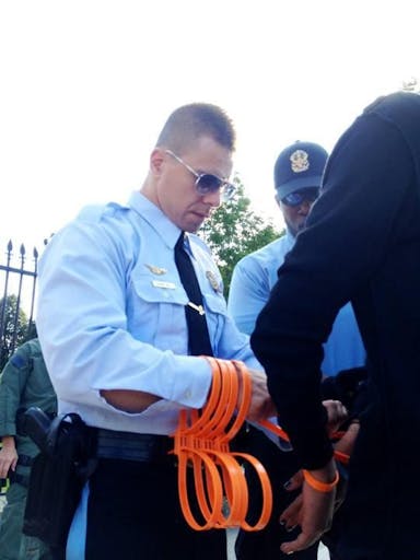 arrest of pro-lifer