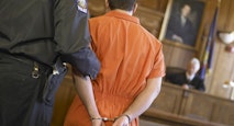 Defendant Standing Before the Judge
