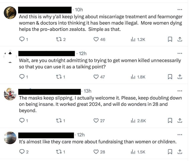 Do abortion advocates really hope to use women’s deaths to their advantage? Let’s take a look. image