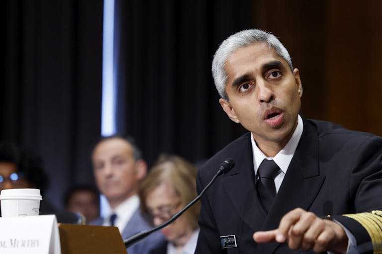 Surgeon General Murthy Testifies At Senate Hearing On Youth Mental Health Crisis