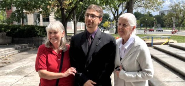 L to R: Joan Bell, Jonathan Darnel, Jean Marshall