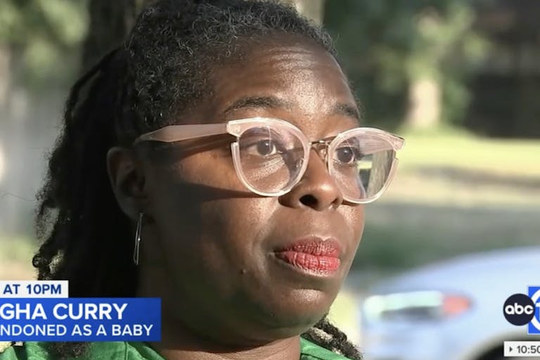 Leigha curry abandoned as infant