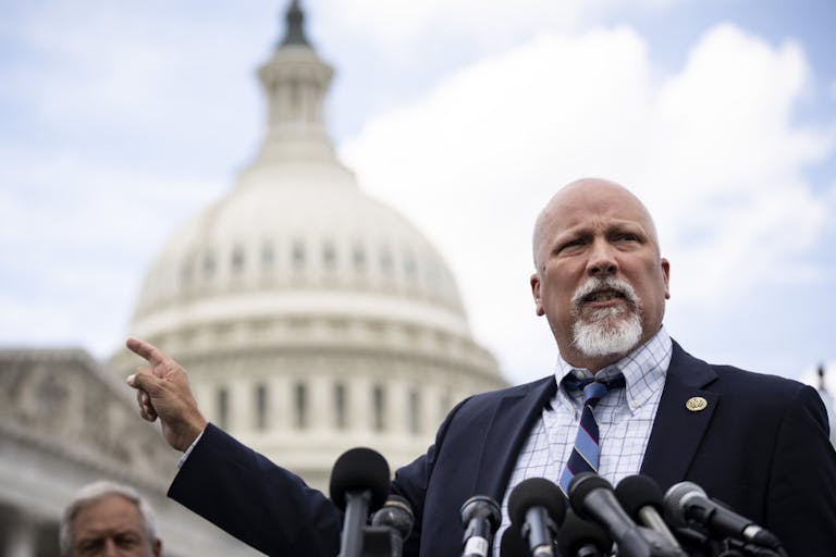 House Freedom Caucus Holds Press Conference To Discuss Government Funding