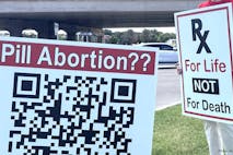 pharmacy protest qr code