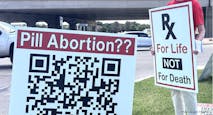 pharmacy protest qr code