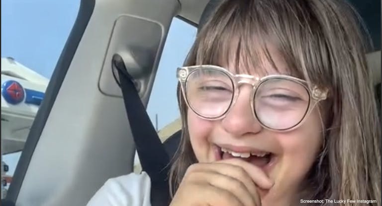 screenshot Macy down syndrome birthday party