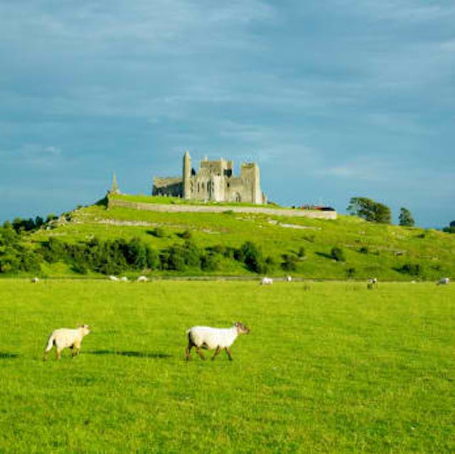 Cashel is reputed to be the site of the conversion of the King of Munster by St. Patrick in the 5th century. The structures on the site date from the 12th century.