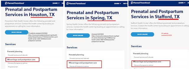 Planned Parenthood centers in Central Texas offers miscarriage care