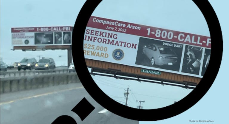 compasscare fbi billboard edit