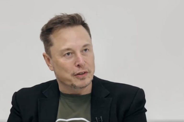 elon musk on tucker carlson screenshot