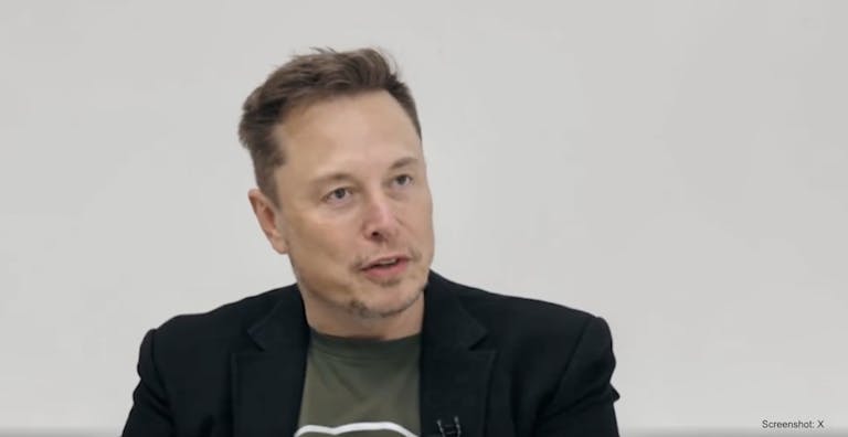 elon musk on tucker carlson screenshot