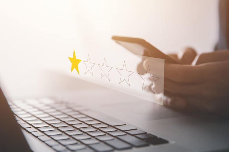 Dissatisfied customer reviews for selecting 1-star reviews.